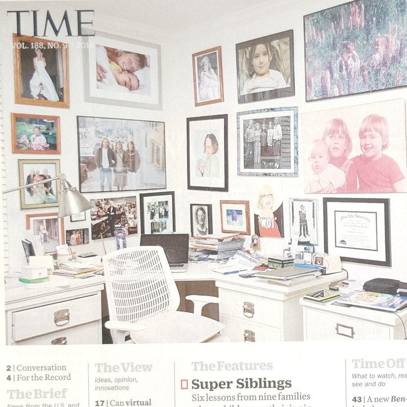 TIME Magazine Sep. 5 2016 Super Siblings Ordinary Families Kids, Hillary Clinton