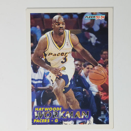 1993–94 Fleer Haywoode Workman #304 – Indiana Pacers – Guard