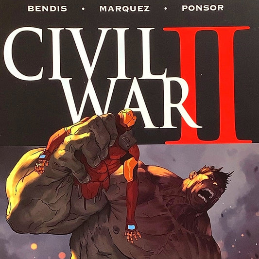 Marvel's Civil War II #3, Sept 2016, NM 9.4, Road to Immortal Hulk