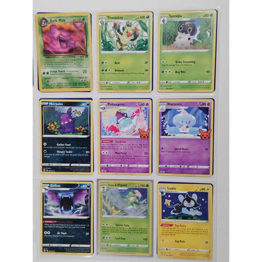 18 Random Pokémon Cards Pictured, Actual Photos Provided