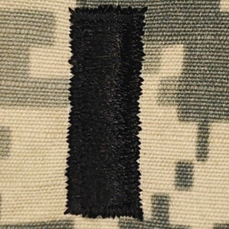 US Army First Lieutenant 1LT O-2 ACU Digital ECWCS Parka Rank Slip-On Loop