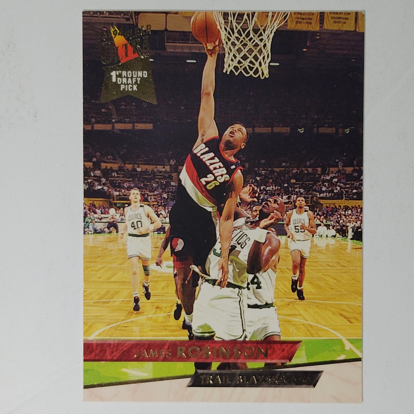 1993–94 Fleer Ultra James Robinson #326 – Portland Trail Blazers – NBA Card