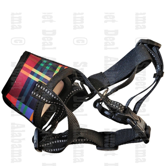 Soft Muzzle for Dog Anti Biting Barking Chewing, Multi-Color