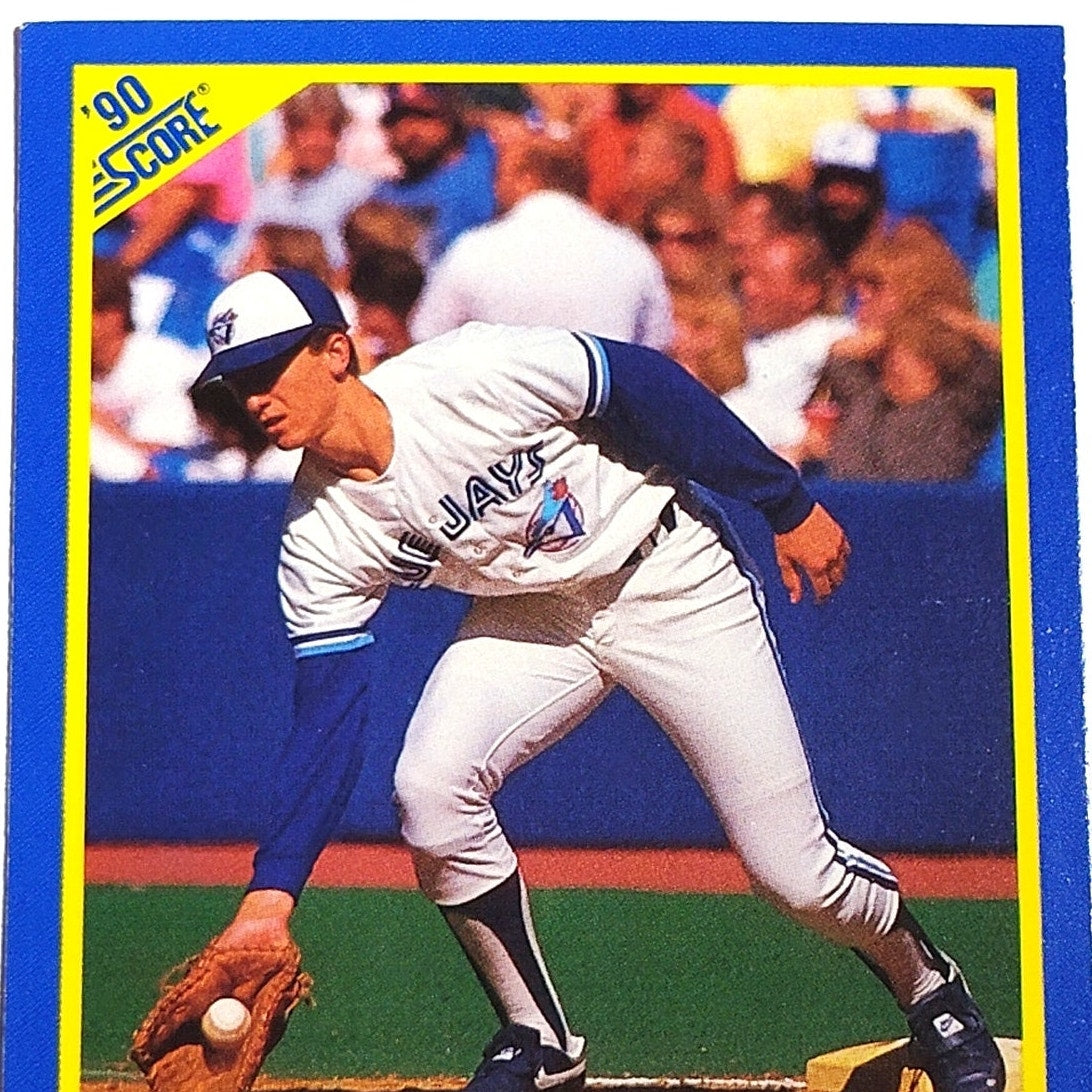 1990 Score John Olerud #589 Toronto Blue Jays First Baseman Rookie MLB EX