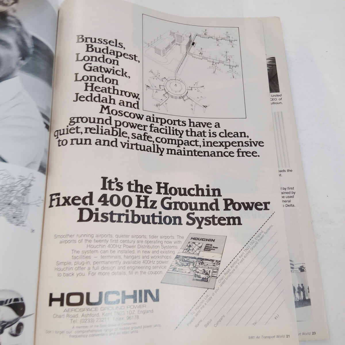 Air Transport World Magazine September 1981 - Boeing 767 Rollout Vintage