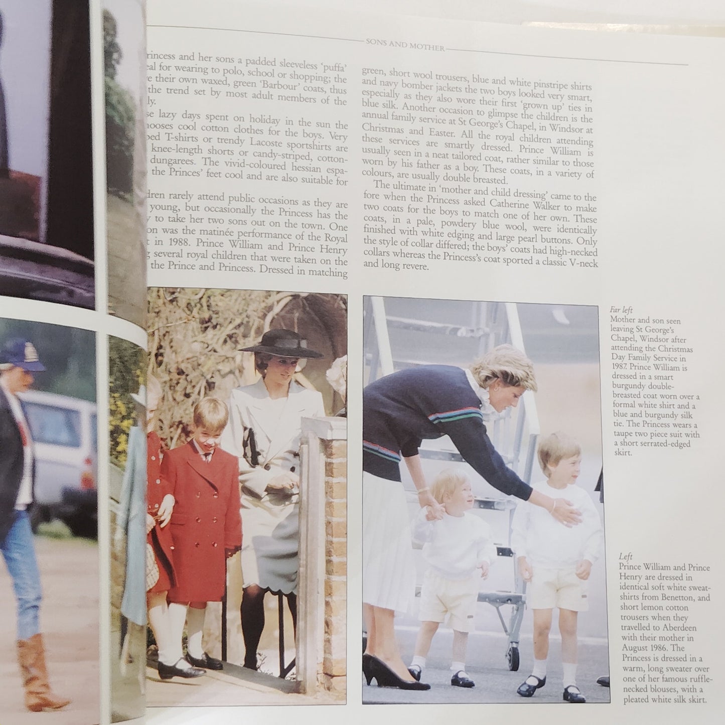 Debrett’s Illustrated Fashion Guide Princess of Wales 1989 Hardcover 10.75x10.5