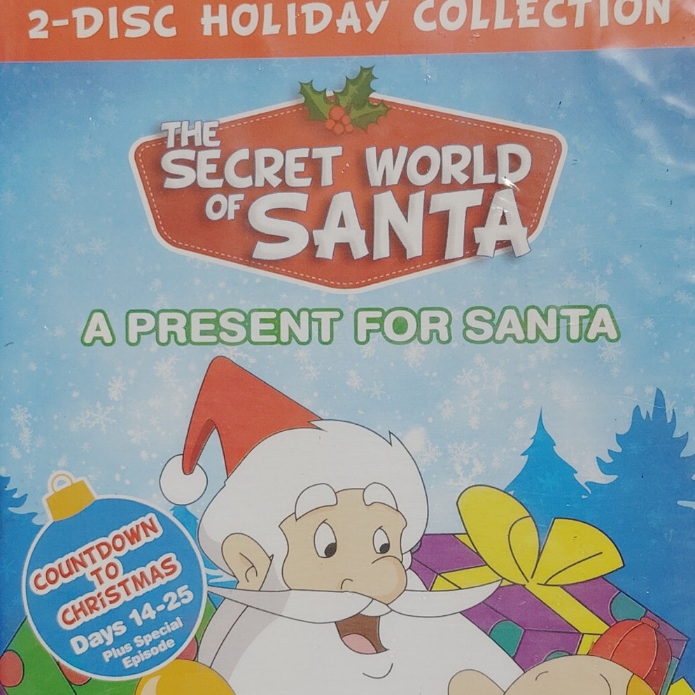 Secret World of Santa Claus: A Present for Santa (DVD, 2013) Animated 2-Disc Set