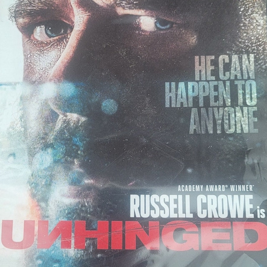 Unhinged (DVD, 2020) Thriller Starring Russell Crowe
