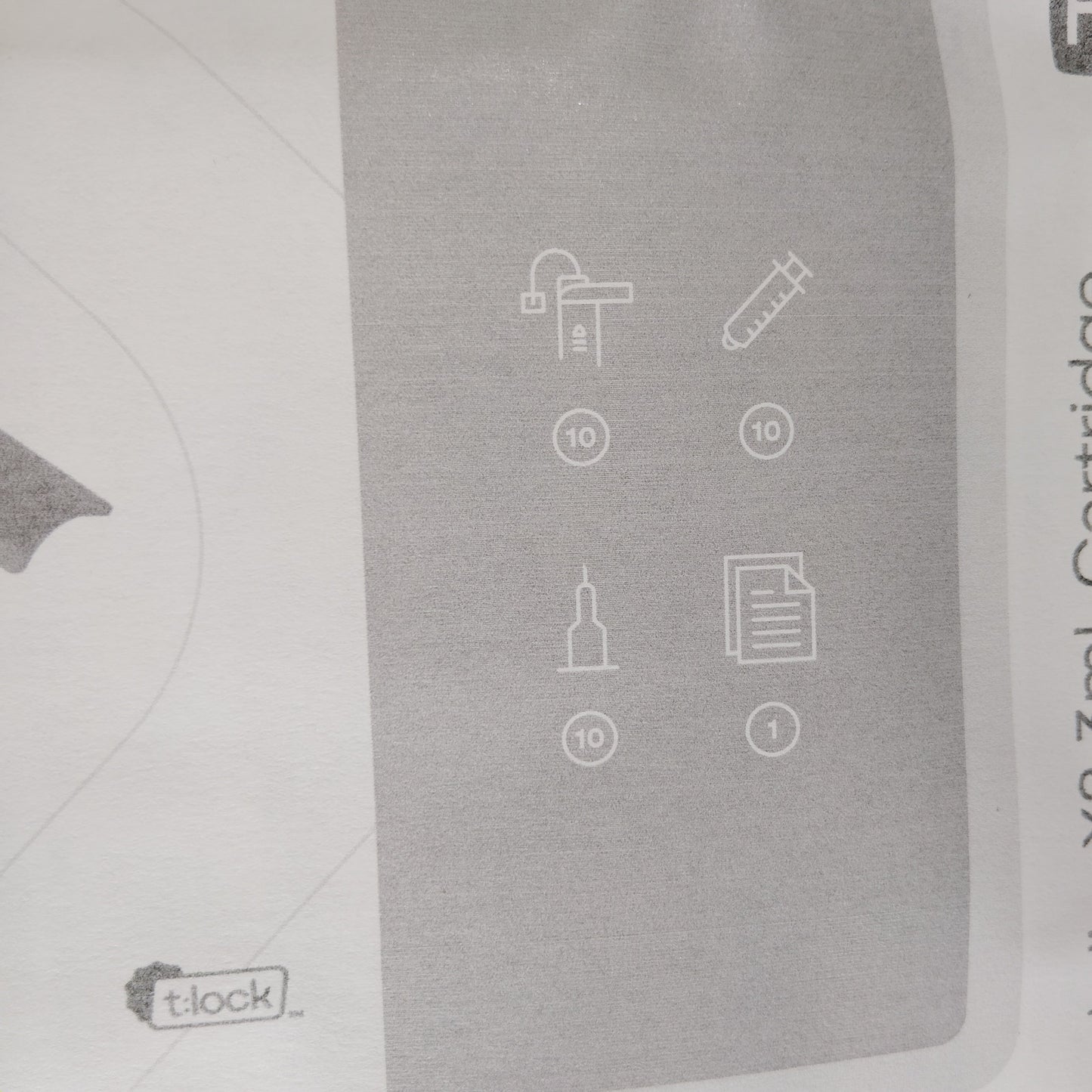 Tandem t:slim X2 3ml Cartridges Kit – 10-Pack, Exp. 2027-08-21 – Factory Sealed