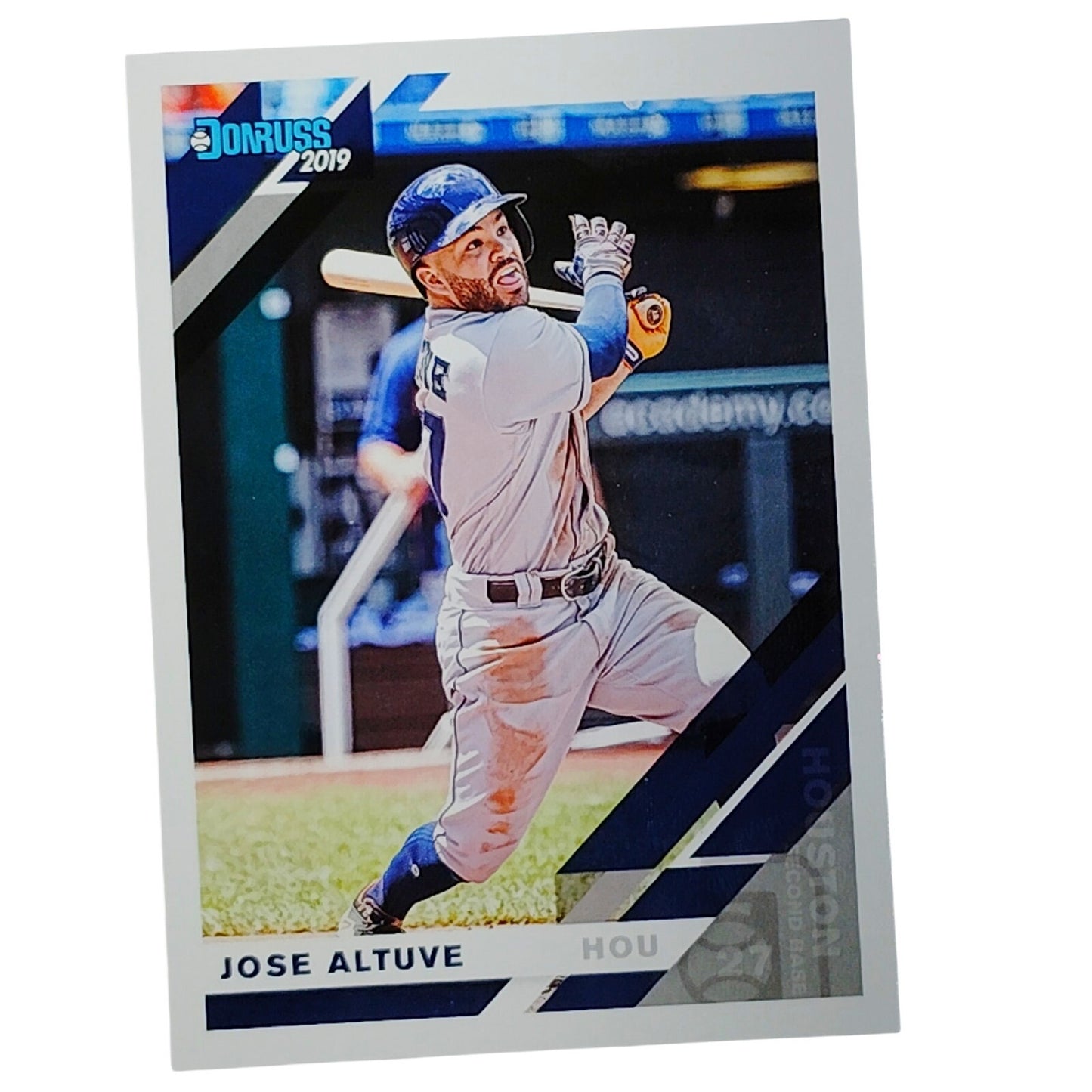2019 Donruss Jose Altuve #70 Houston Astros Second Base Power Swing - VG/EX