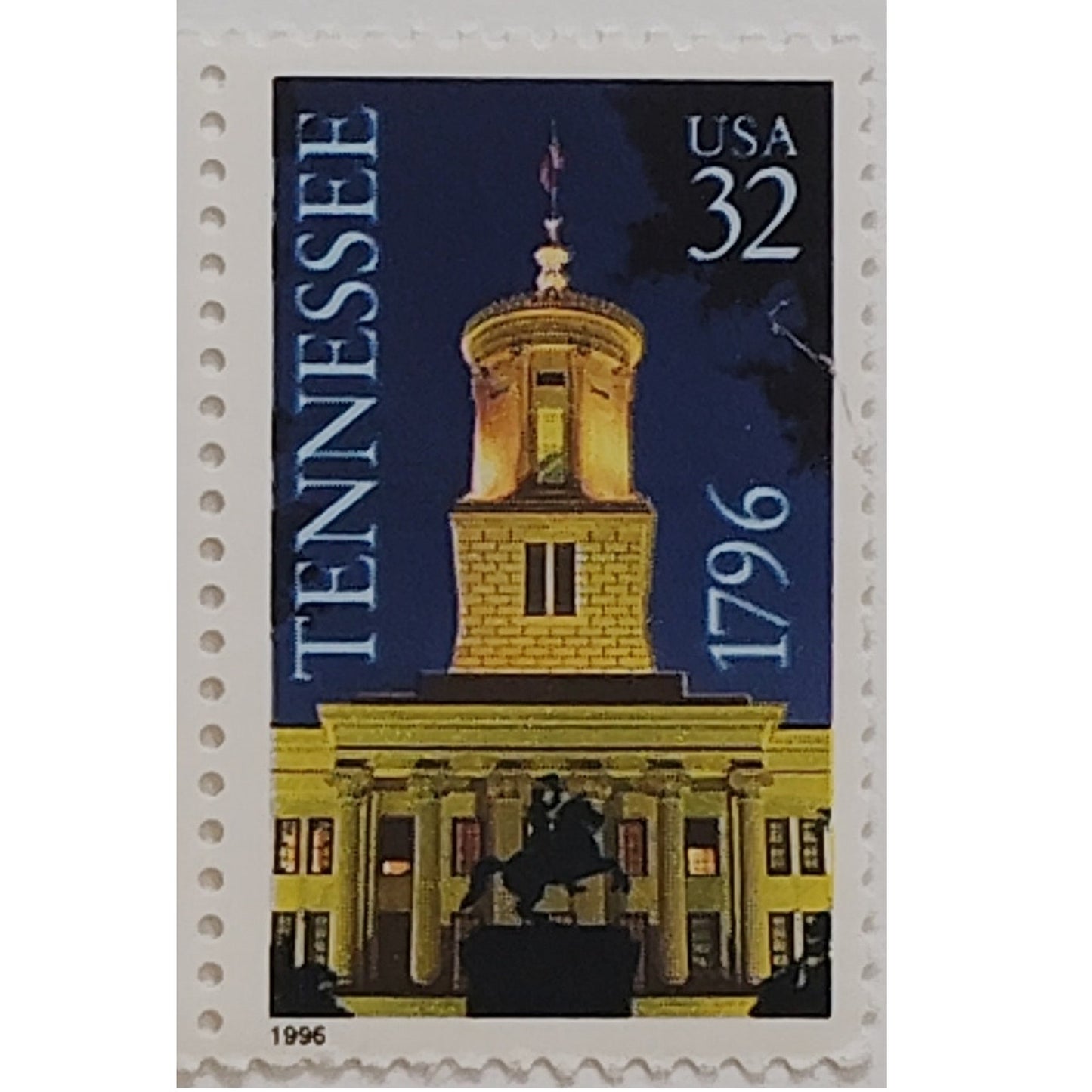 1996 Tennessee Statehood Strip of 6 MNH – Scott 3067 State Capitol