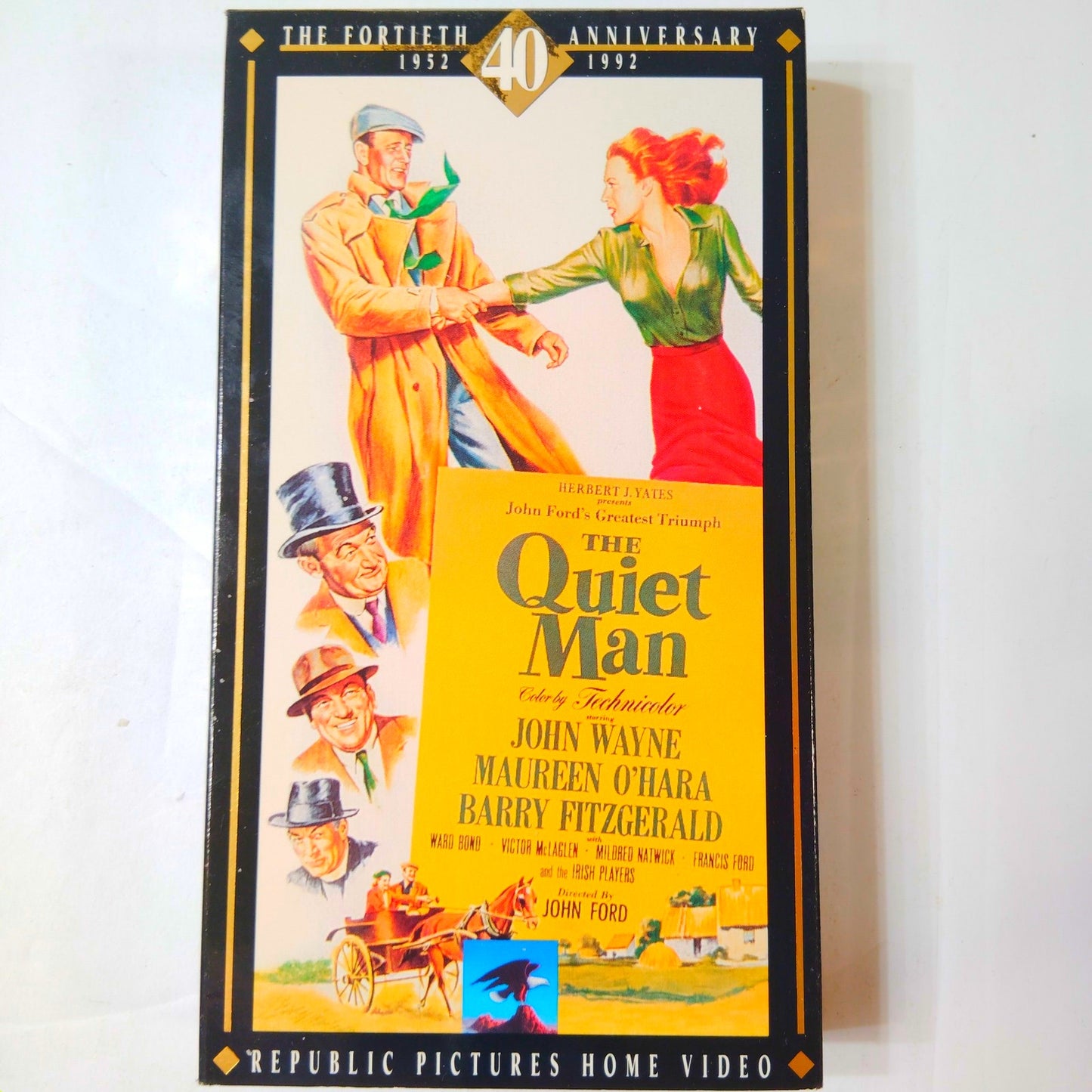 The Quiet Man VHS 40th Anniversary Edition 1971 John Wayne and Maureen O’Hara