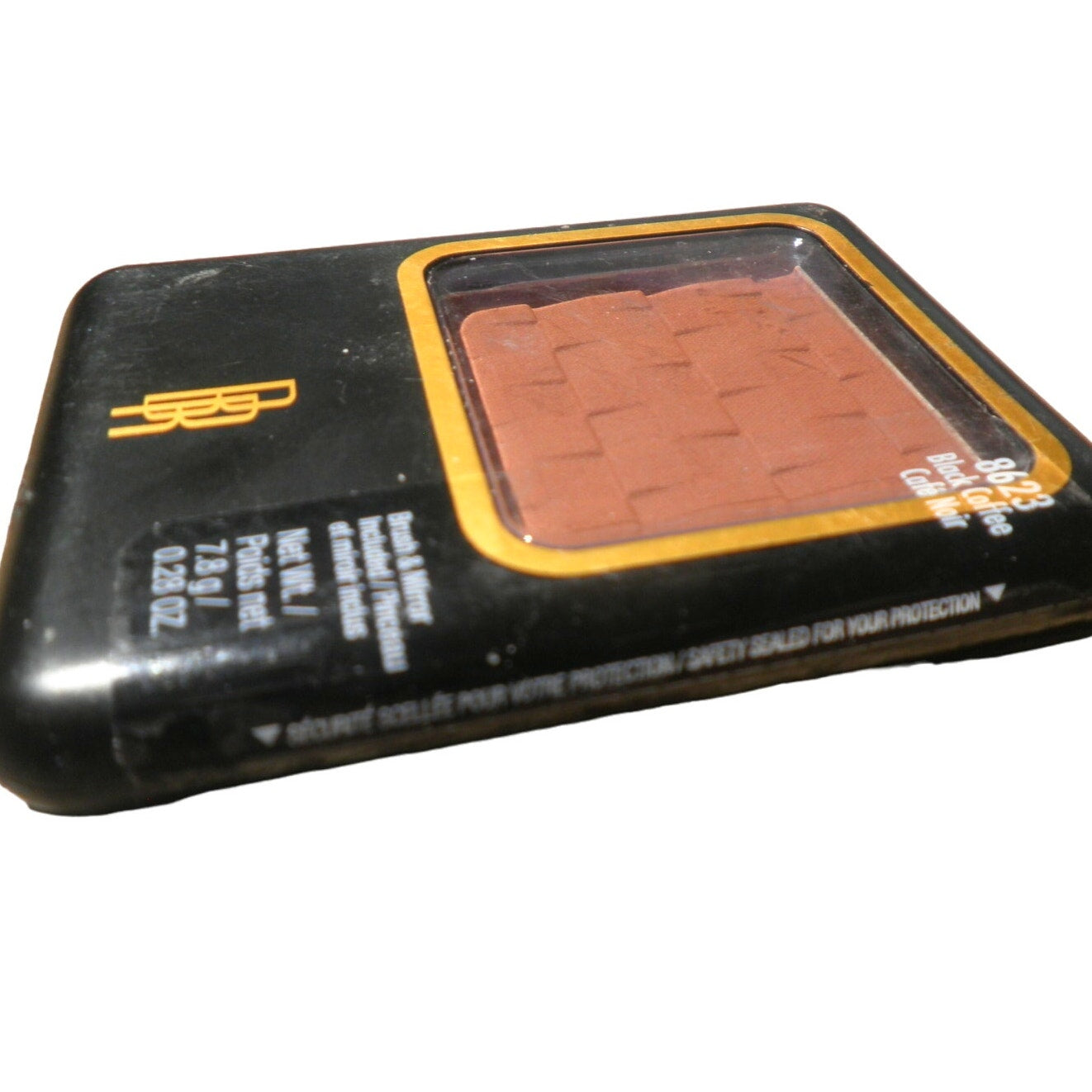 Black Radiance Pressed Powder, Black Coffee (Deep), #8623, 7.8g / 0.28 oz.