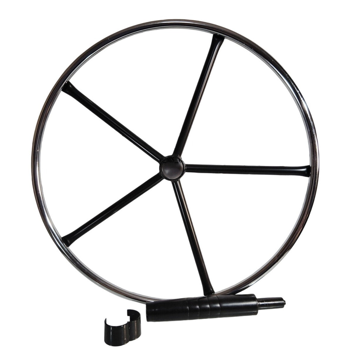 Global Drafting Stool Conversion Kit – Footring & Extension Tube – Black