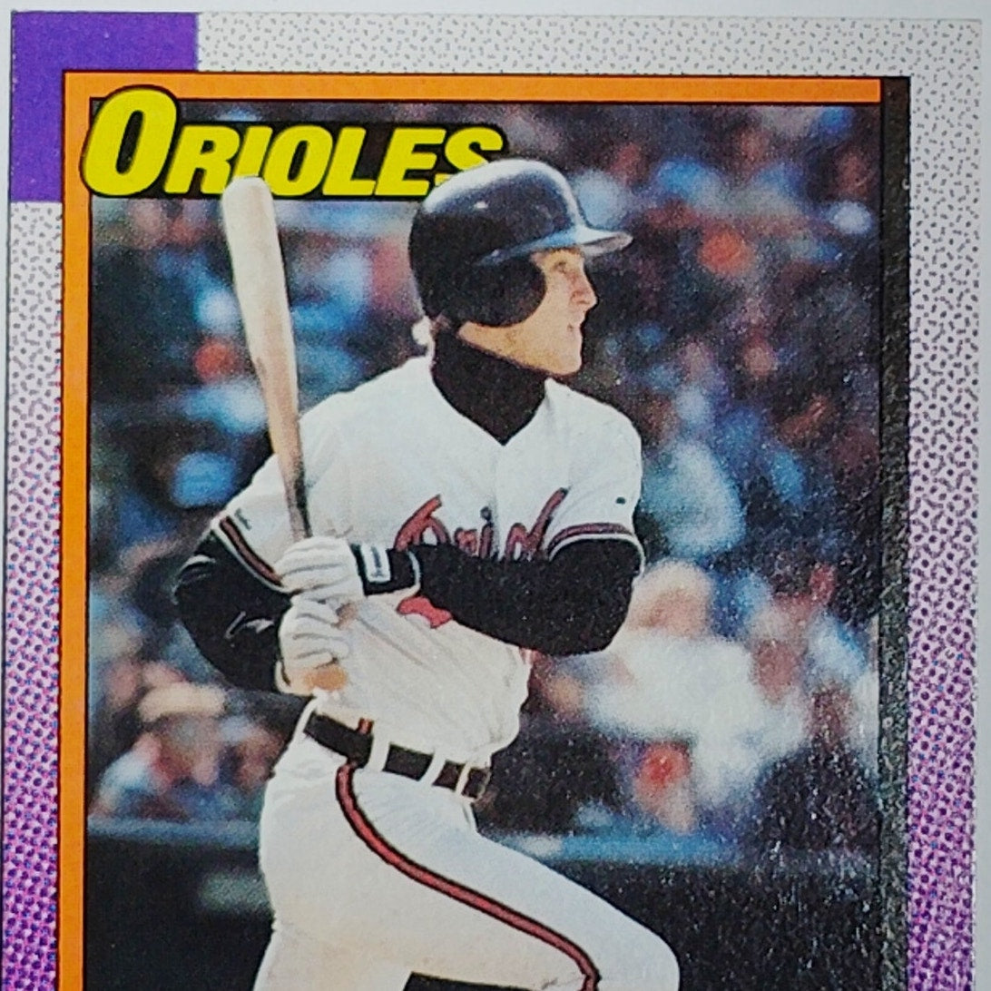 1990 Topps #349 Steve Finley Baltimore Orioles Outfielder - VG/EX