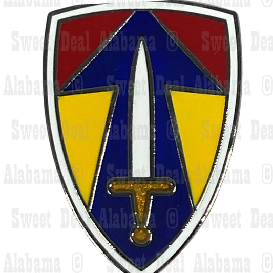 Vietnam 2nd Field Forces Collector's Hat, Lapel, Brooch Pin 3/4"W x 1"H