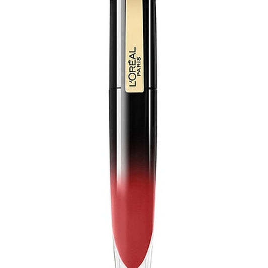 L'Oréal Paris Brilliant Signature Shiny Lip Stain – Be Fiery 317, High-Shine Lightweight Lip Color