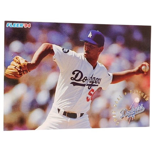 Omar Daal, Los Angeles Dodgers, #508, 1994 Fleer Baseball Collector's Card