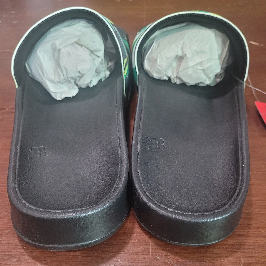 New Balance DynaSoft 200 V2 Slide, Black/Thirty Watt Unisex M17/W19 Sport Sandal