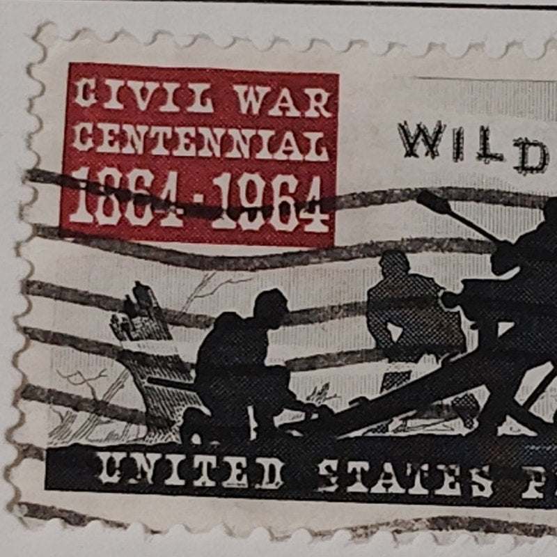 1964 Scott #1181 – 5¢ Battle of the Wilderness / Civil War Centennial – Canceled