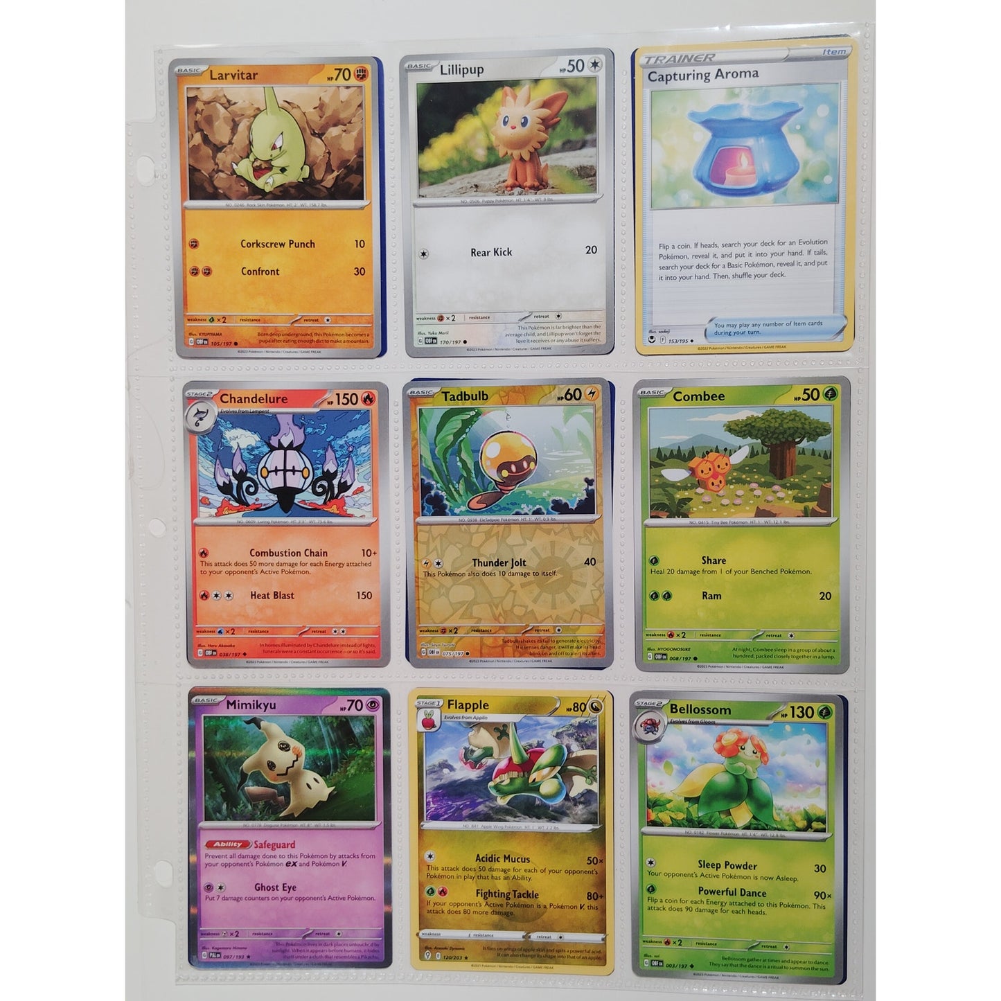 18 Random Pokémon Cards Pictured, Actual Photos Provided