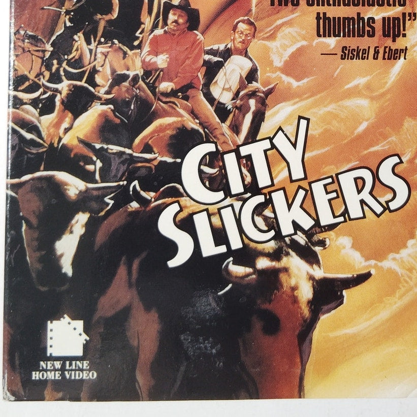 City Slickers VHS 1991 Billy Crystal Daniel Stern Jack Palance Comedy