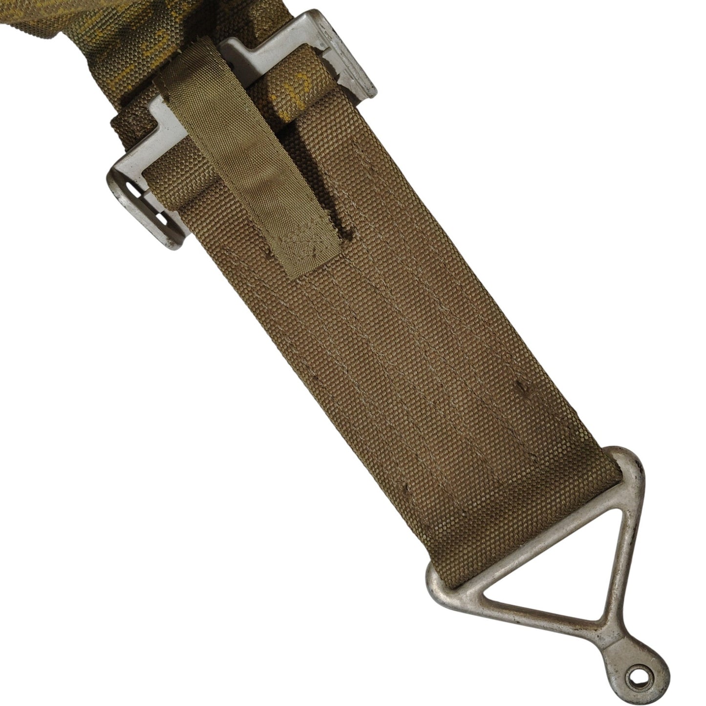 Aircraft Safety Belt Component, 1954, Stanley Aviation Corp. – 31" ODG Strap