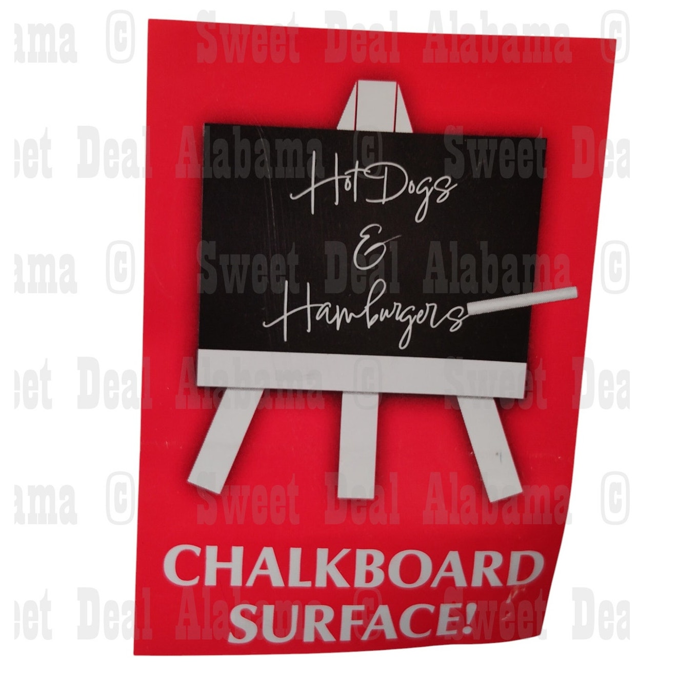 4-PK Mini Chalkboard Easels for Parties Seating Placeholders, Food ID, Dollhouse