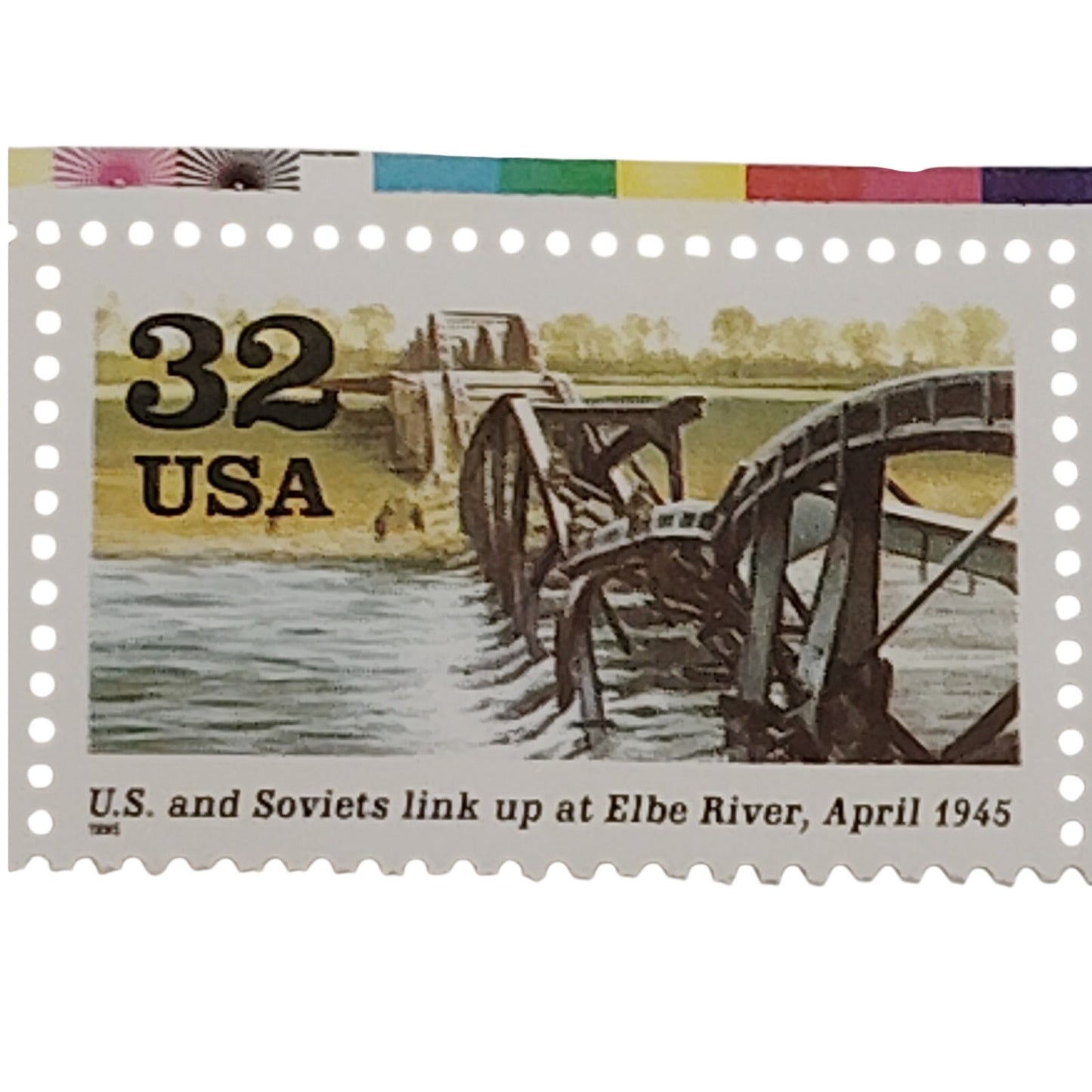 Strip of 5 – 1995 USA 32¢ WWII 50th Anniversary MNH