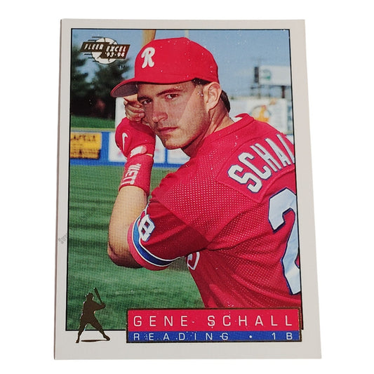 Gene Schall, Reading Phillies, No. 248,  93-94 Fleer Excel Minor Leagues