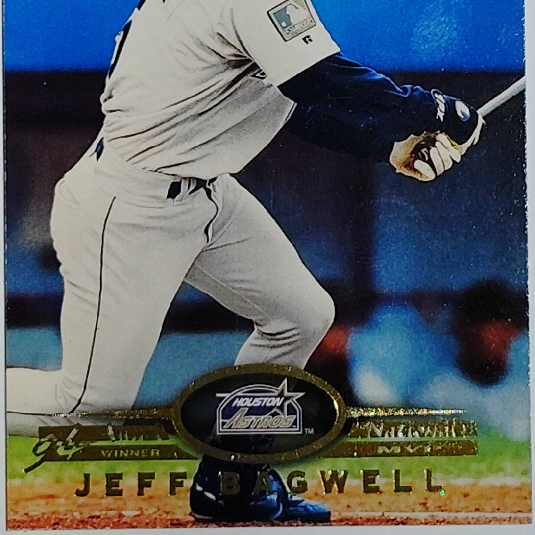 1995 Stadium Club #375 Jeff Bagwell MVP Award Winner Houston Astros 1B - VG/EX
