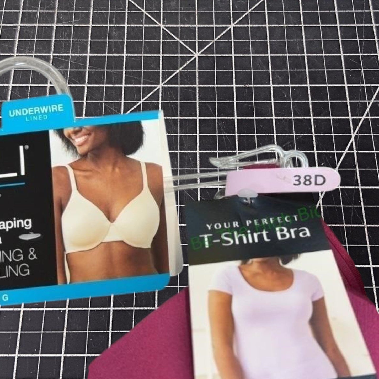 Bali One Smooth U Smoothing Concealing Underwire Bra – Deep Cerise – 3W11 – 38D