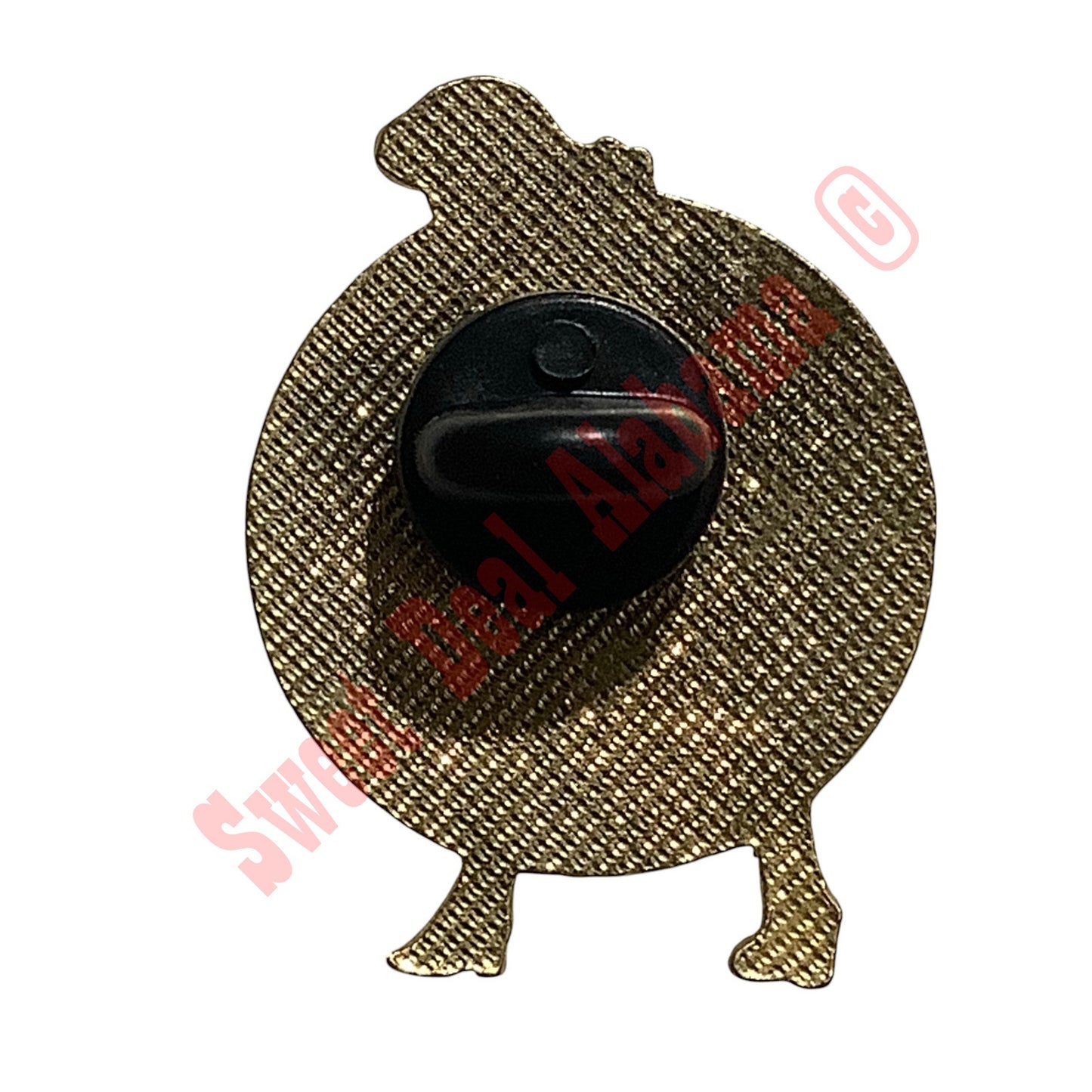 Just The Right Exposure Aviator's Hat Pin 1-1/4H x 15/16W WWII Aviators Nose Art