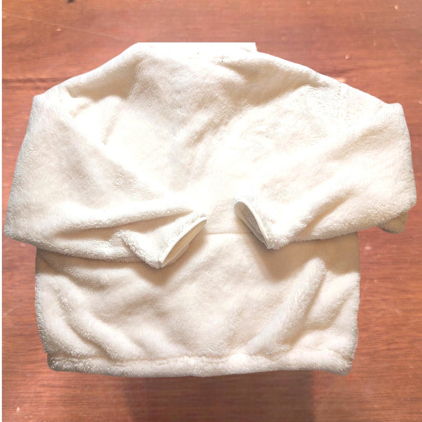 All in Motion High‑Pile Fleece 1/2‑Zip Pullover – Cream – Women’s 3X
