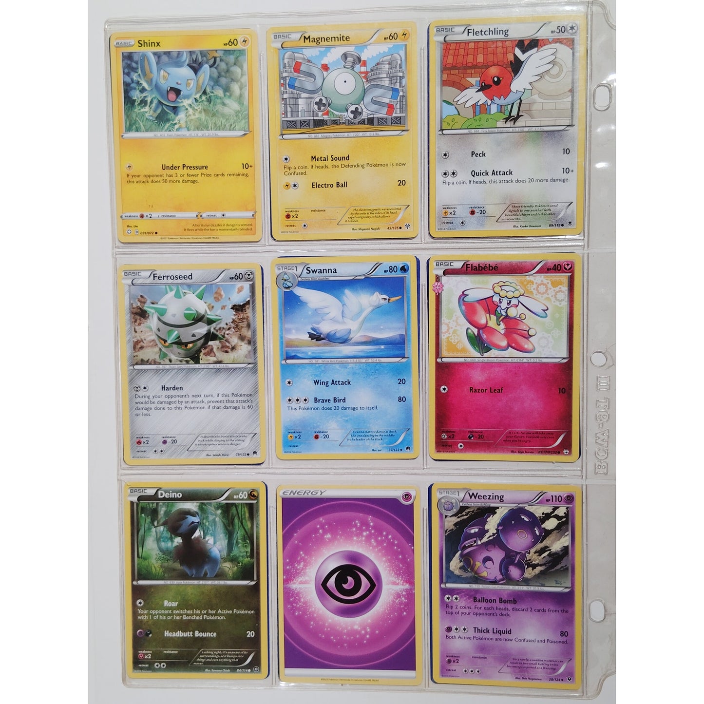 18 Random Pokémon Cards Pictured, Actual Photos Provided