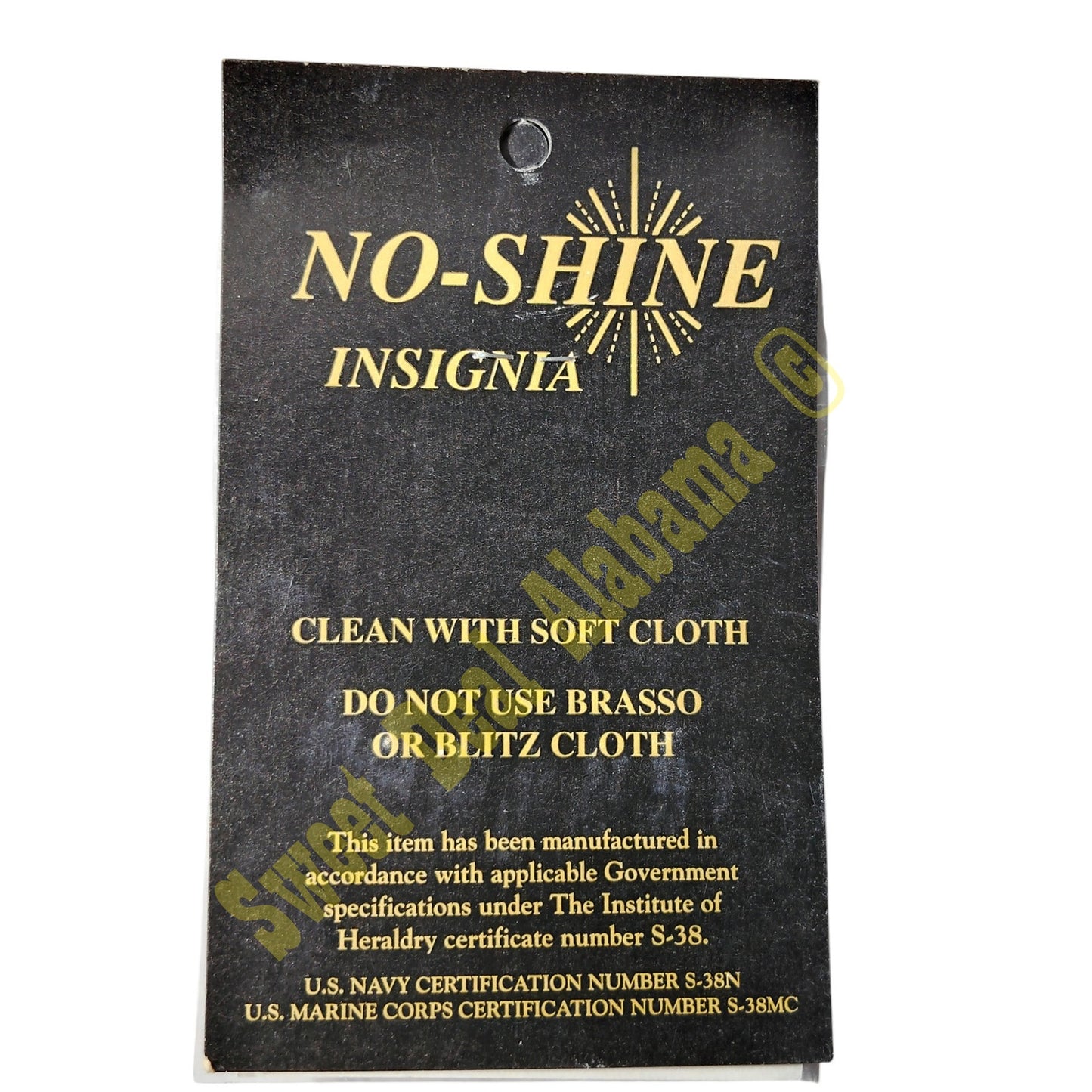 Air Force Communications and Information Badge Pin, 1-3/4"W x 1-1/8"H, By No Shine Insignia, NIP