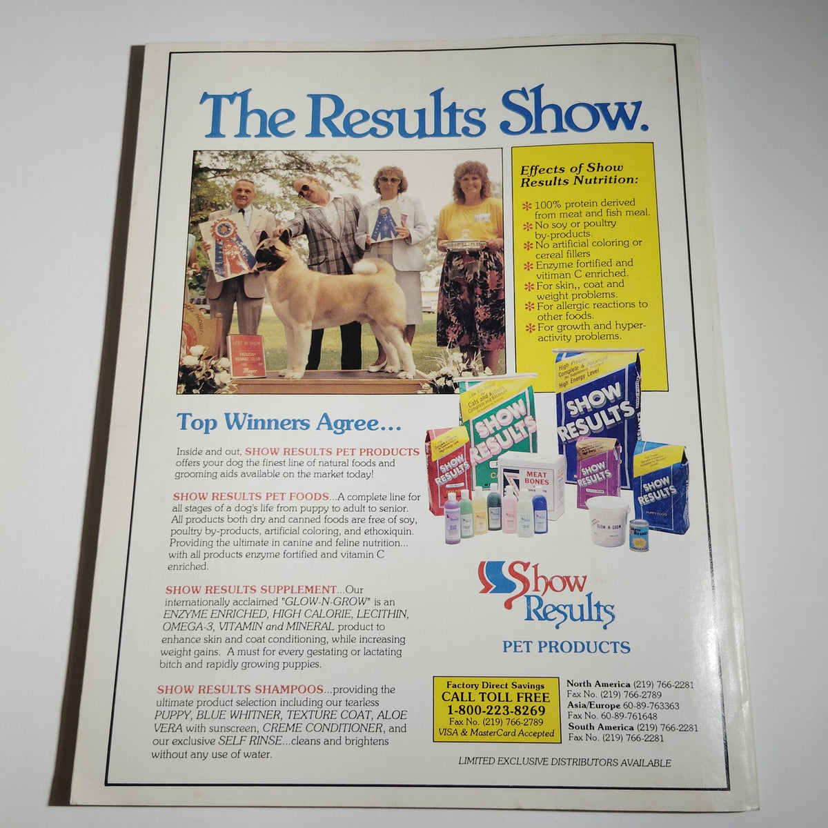 AKC Gazette Nov 1990 Pure-Bred Dogs Magazine - Fawn Pug Cover Vintage