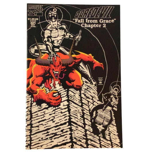Daredevil #321 Fall From Grace: Chapter 2, Transgression, OCT 1993 Marvel Comics