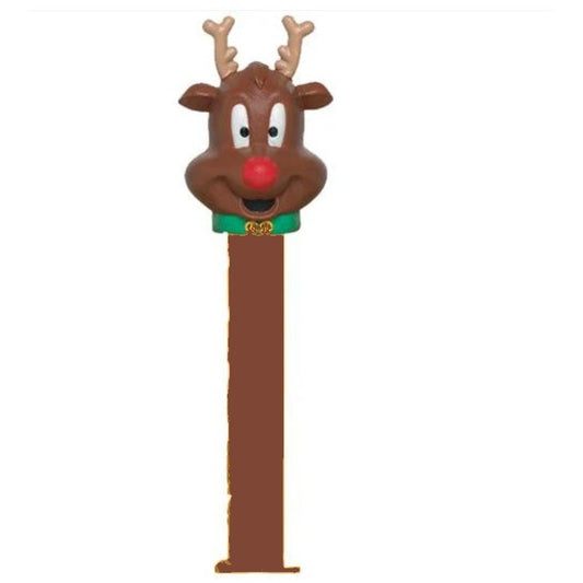 Season's Greetings Reindeer, Retired - Pez Collectible Dispenser, NIP