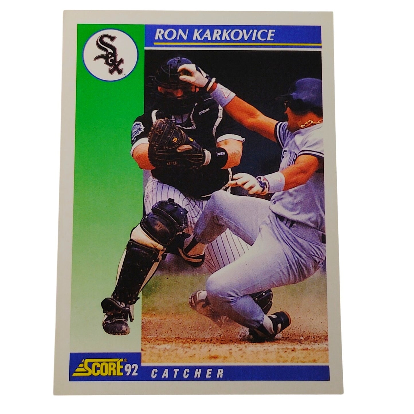 1992 Score Ron Karkovice #532 Chicago White Sox Catcher MLB Baseball NM