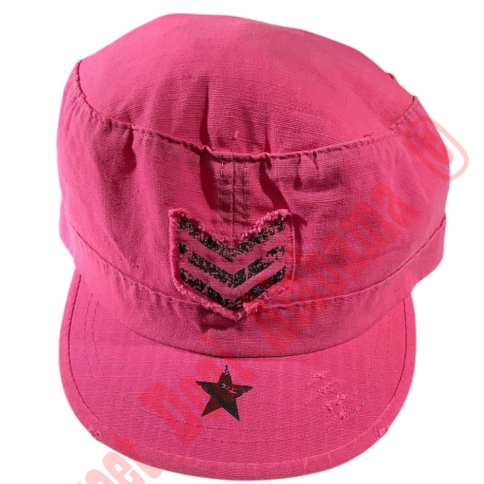 Rothco Women's Pink Retro Vintage Styled Military Fatigue Ripstop Fabric Cap
