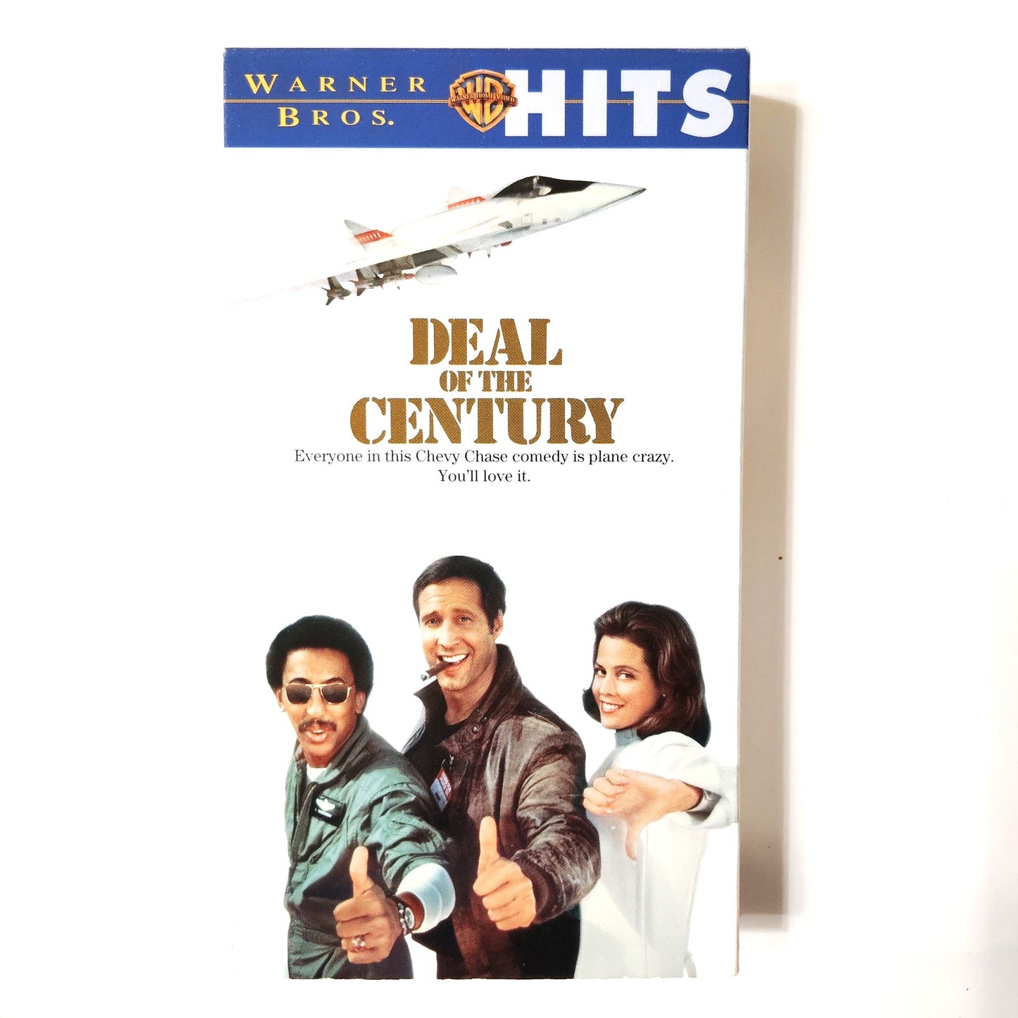 Deal of the Century VHS 1998 Chevy Chase Sigourney Weaver Warner Comedy