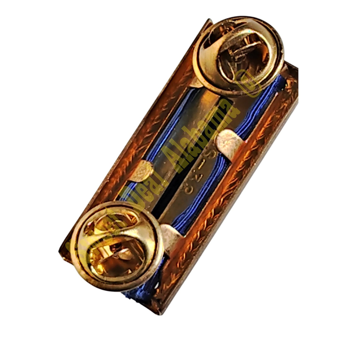 Pin/Brooch - Presidential Unit Citation, Laurel Leaf Gold Frame 9/16"H x 1-1/2"W
