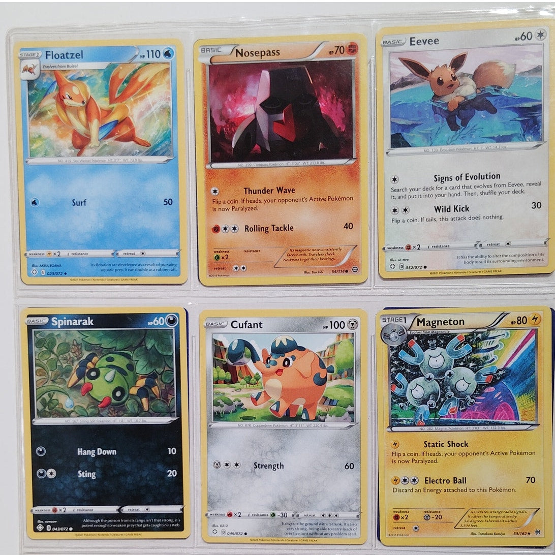 18 Random Pokémon Cards Pictured, Actual Photos Provided