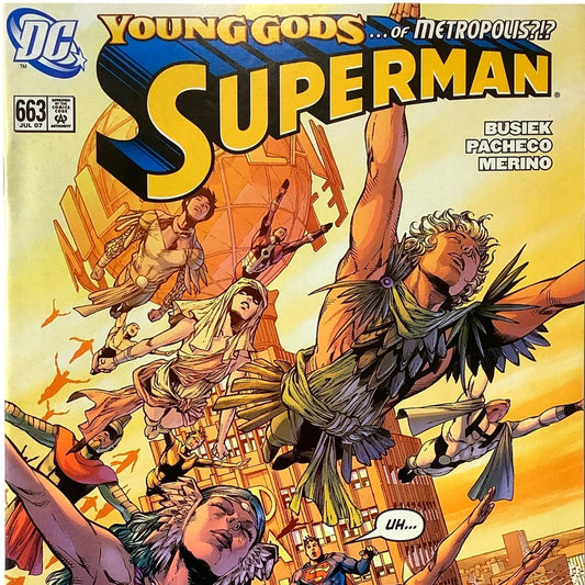 DC Comics, Superman #663, July 2007, NM 9.4
