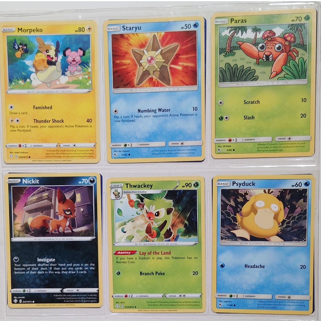 18 Random Pokémon Cards Pictured, Actual Photos Provided