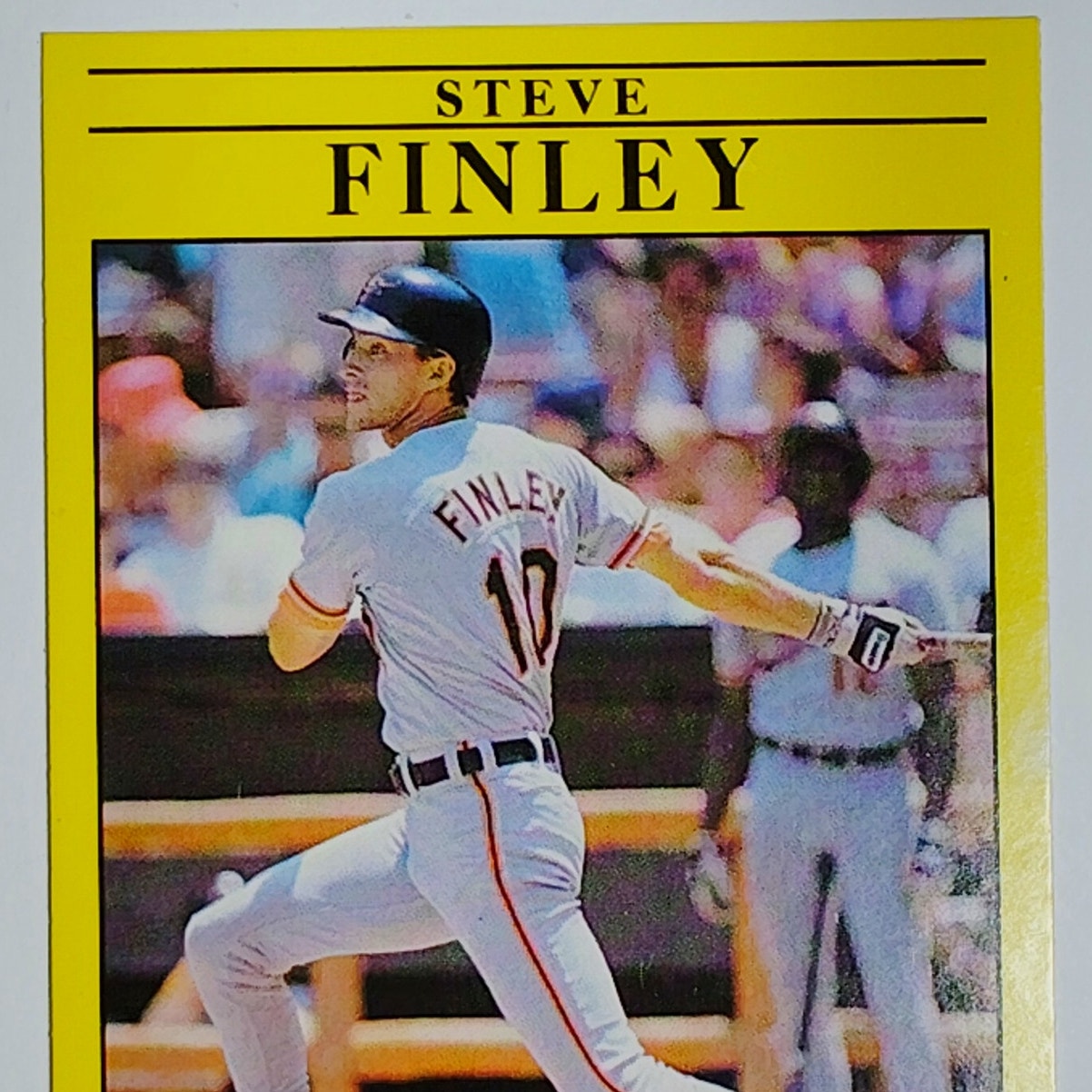 1991 Fleer Steve Finley #470 Baltimore Orioles OF - Career Early Years VG/EX