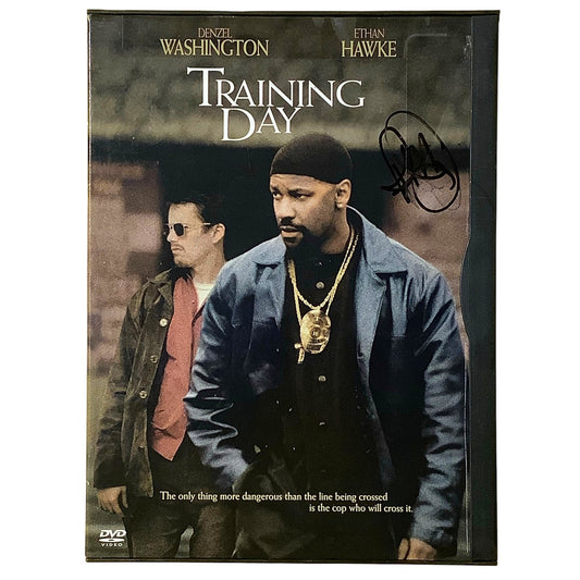 2004 Training Day, Denzel Washington Autograph on Both Case (Snapcase) and DVD