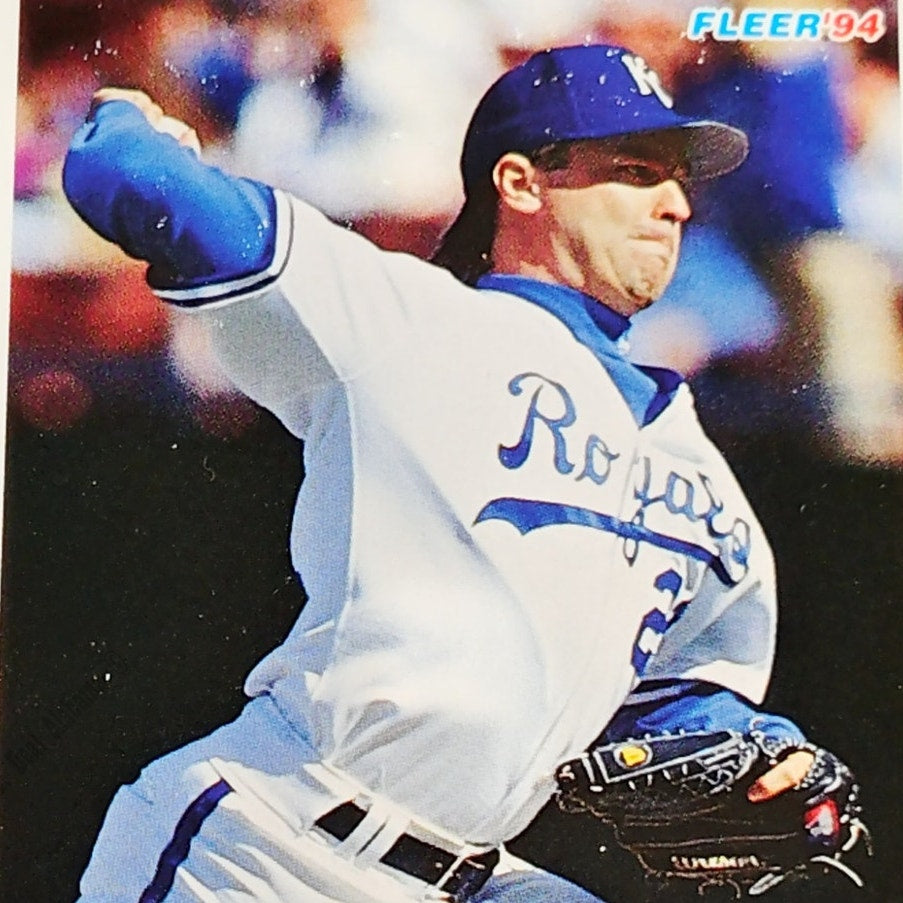 Jeff Montgomery, Kansas City Royals, #170,  1994 Fleer Baseball Collector's Card