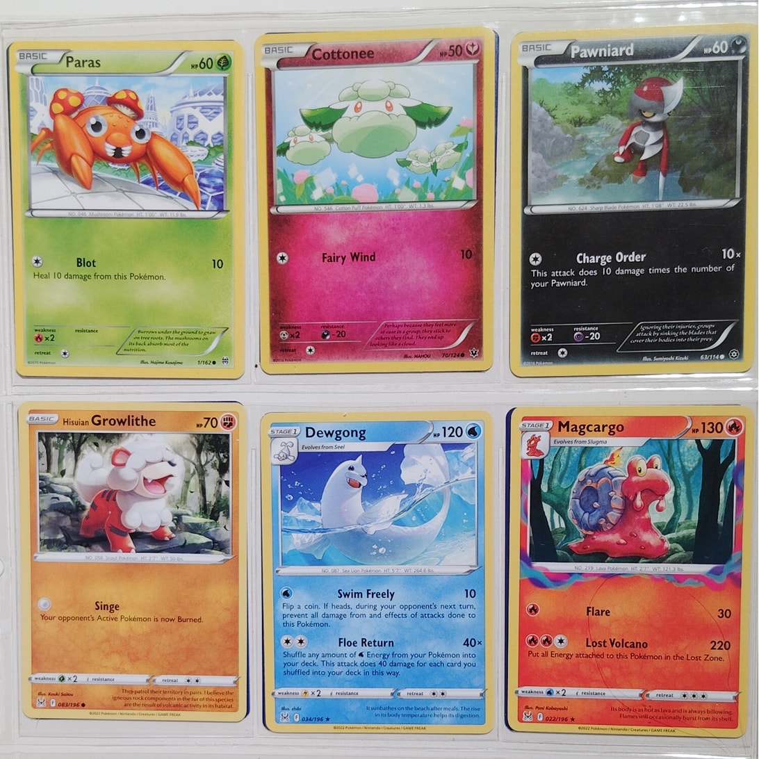 18 Random Pokémon Cards Pictured, Actual Photos Provided